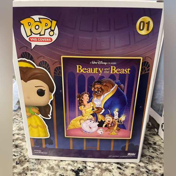 Beauty and the beast VHS cover Funko pop - Picture 2 of 2